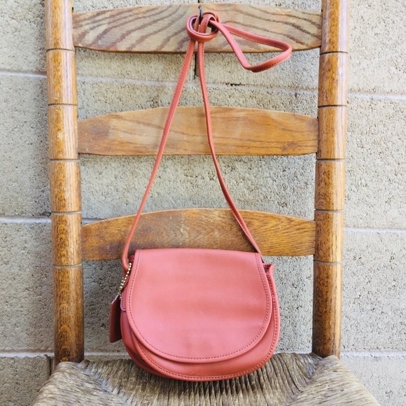 *SOLD* SportsCoach Tan Crossbody Saddlebag Cowhide - Picture 3 of 8